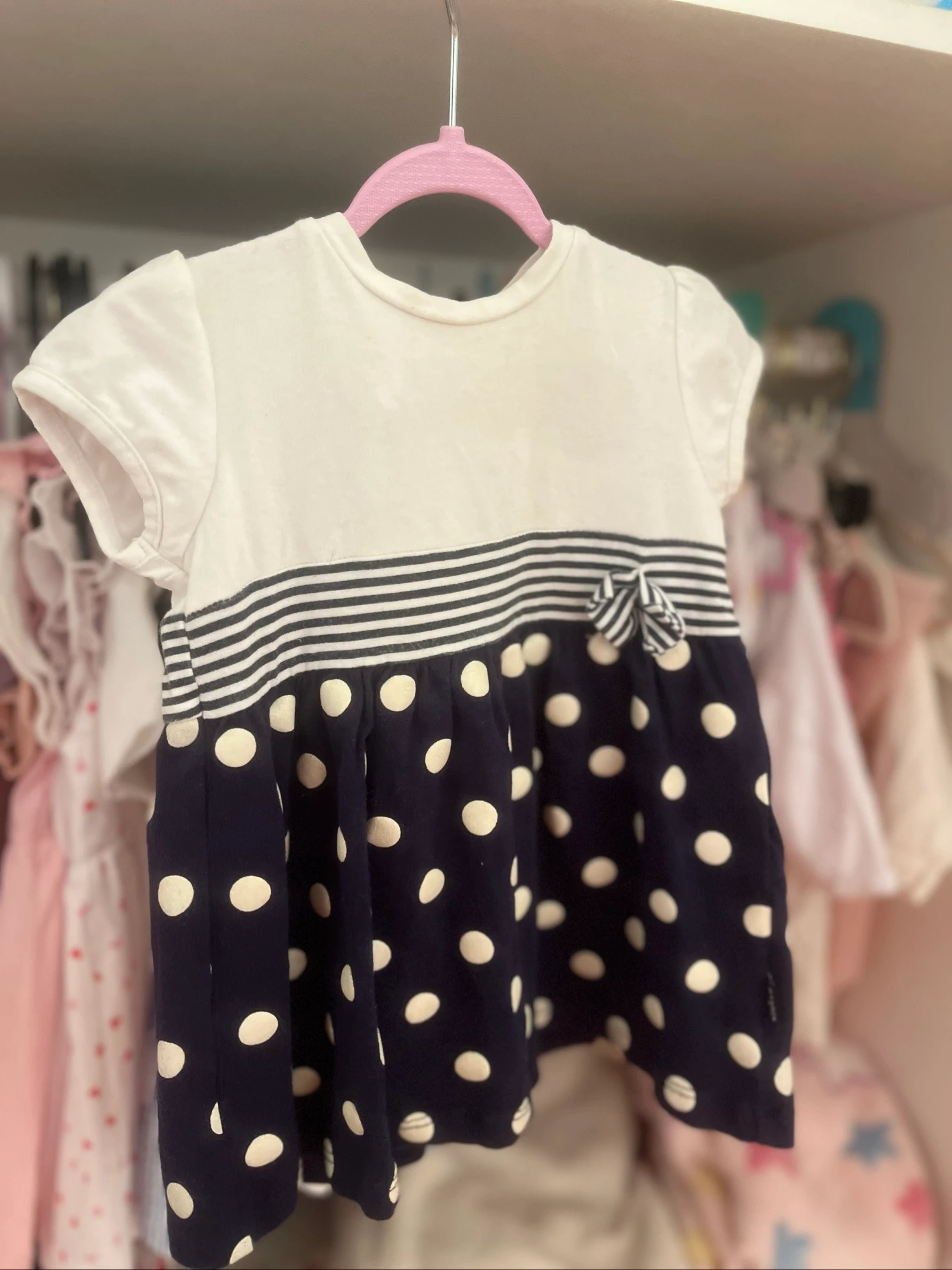 Vestido Chicco bebê menina 